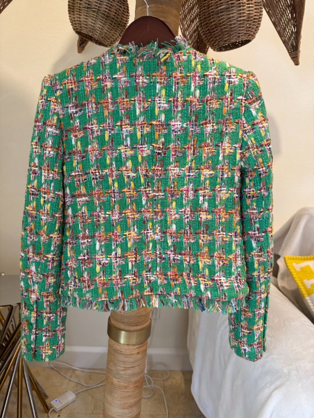 L'AGENCE Angelina Tweed Jacket - Picture 3 of 9